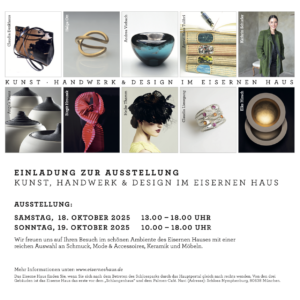 Kunst, Handwerk & Design im Eisernen Haus